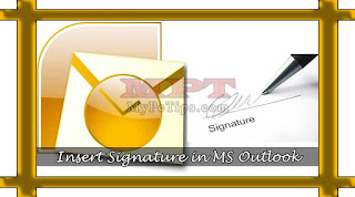 Add your Signature to Emails with MS Outlook