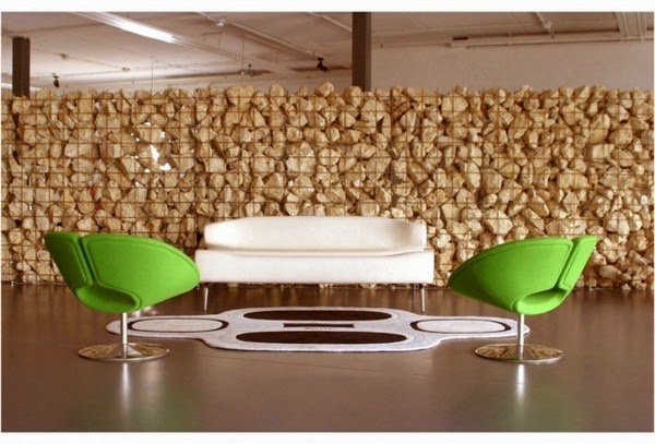 Contemporary carpet for a modern interior