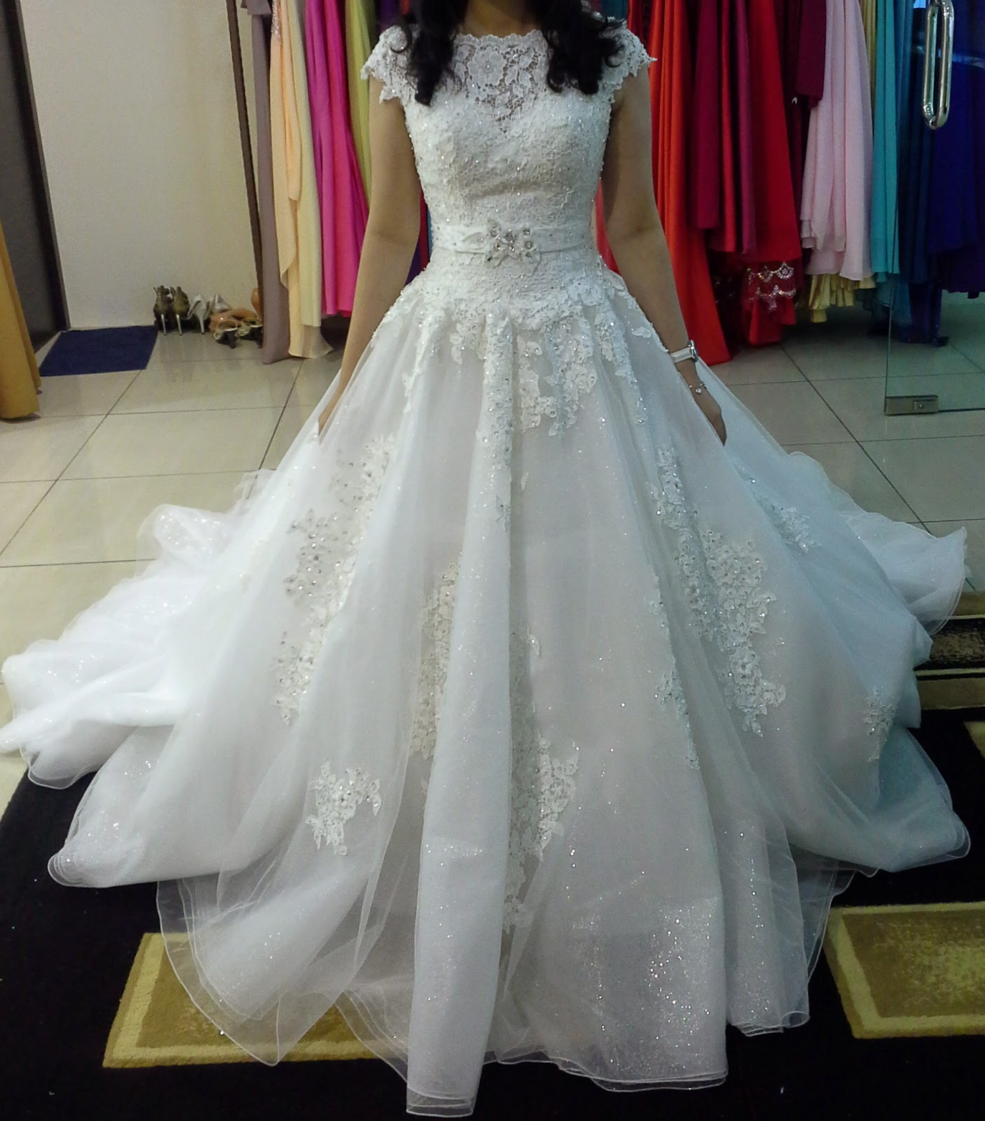 sheike rust dress