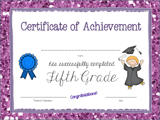 Nyla's Crafty Teaching: End of Year Certificates and Awards