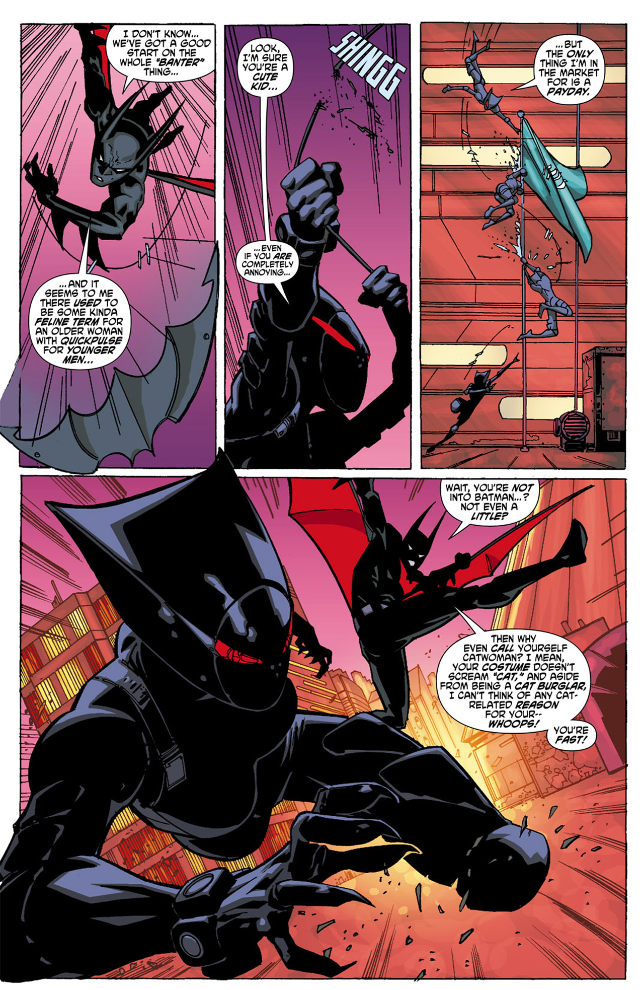 Read online Batman Beyond (2010) comic -  Issue #2 - 16