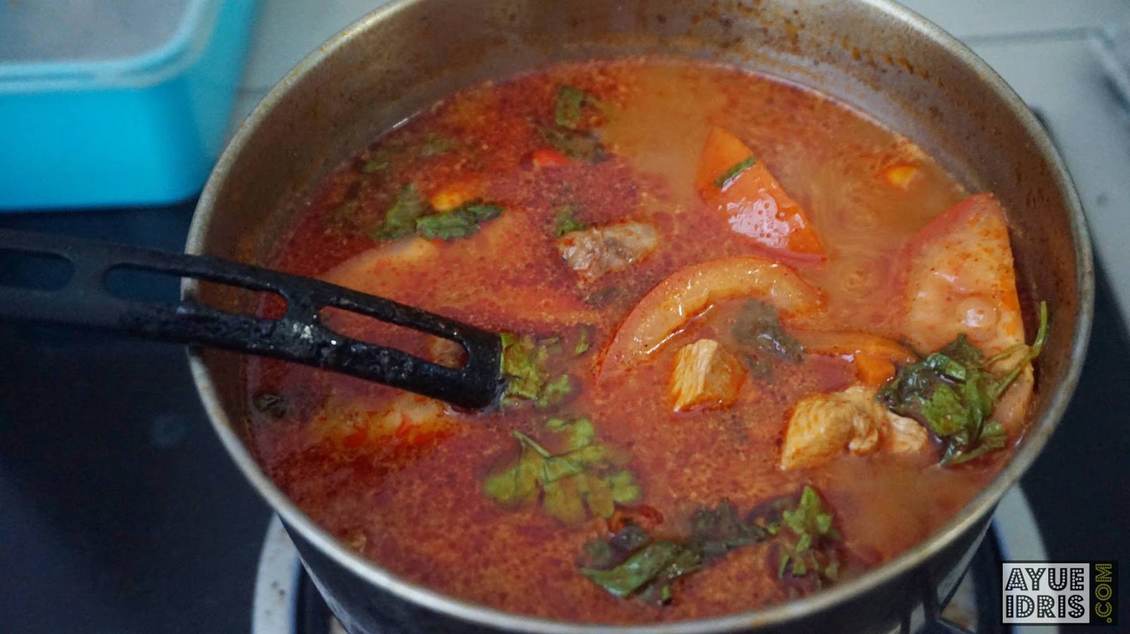 Resepi Mudah  Tomyam Merah Ala Thai Sedap  AYUE IDRIS