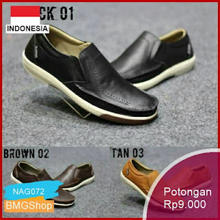 NAG072 Sepatu Pria Kulit Asli Pull Up Casual Oxford Bmgshop