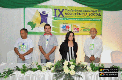 IX Conferência Municipal de Assistência Social, em Chapadinha.