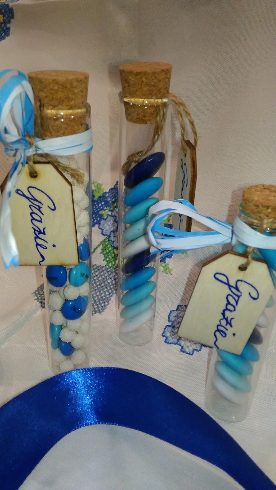 18 Provette Plastica Con Tappo 50ml - Per Confetti, Liquidi, Decorazioni Matrimonio - Foto 14