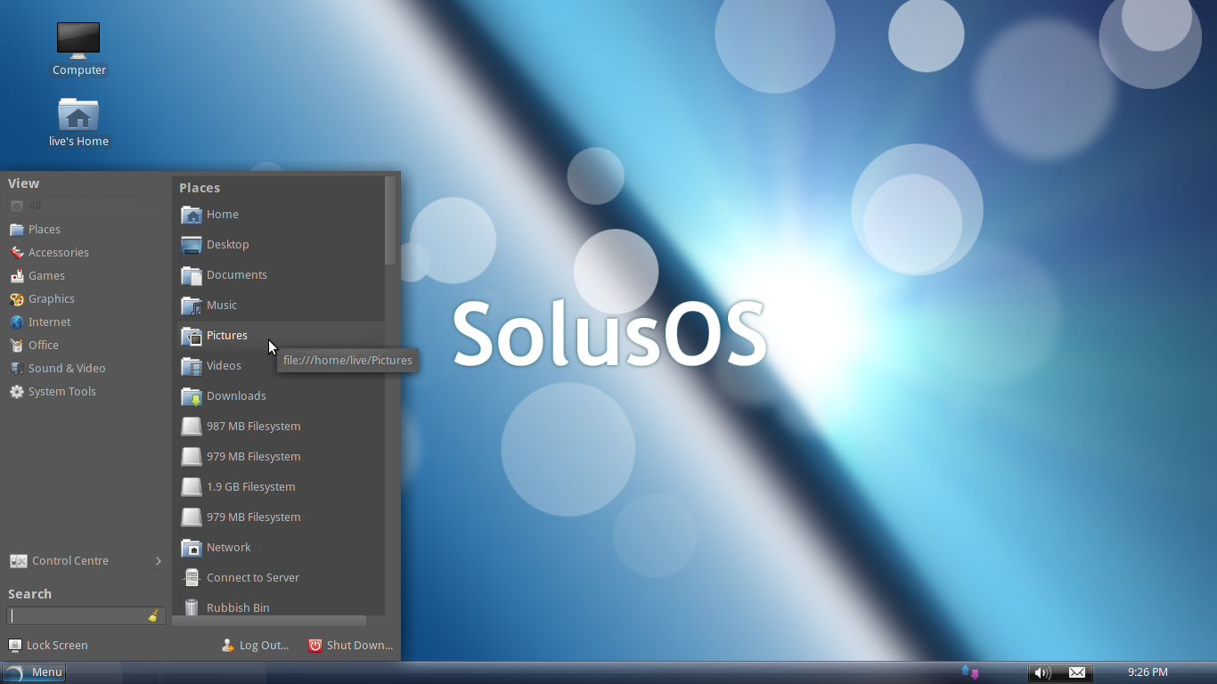 Das U-Blog by Prashanth: Review: SolusOS 1