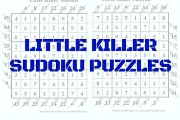 Little Killer Sudoku Variation Puzzles