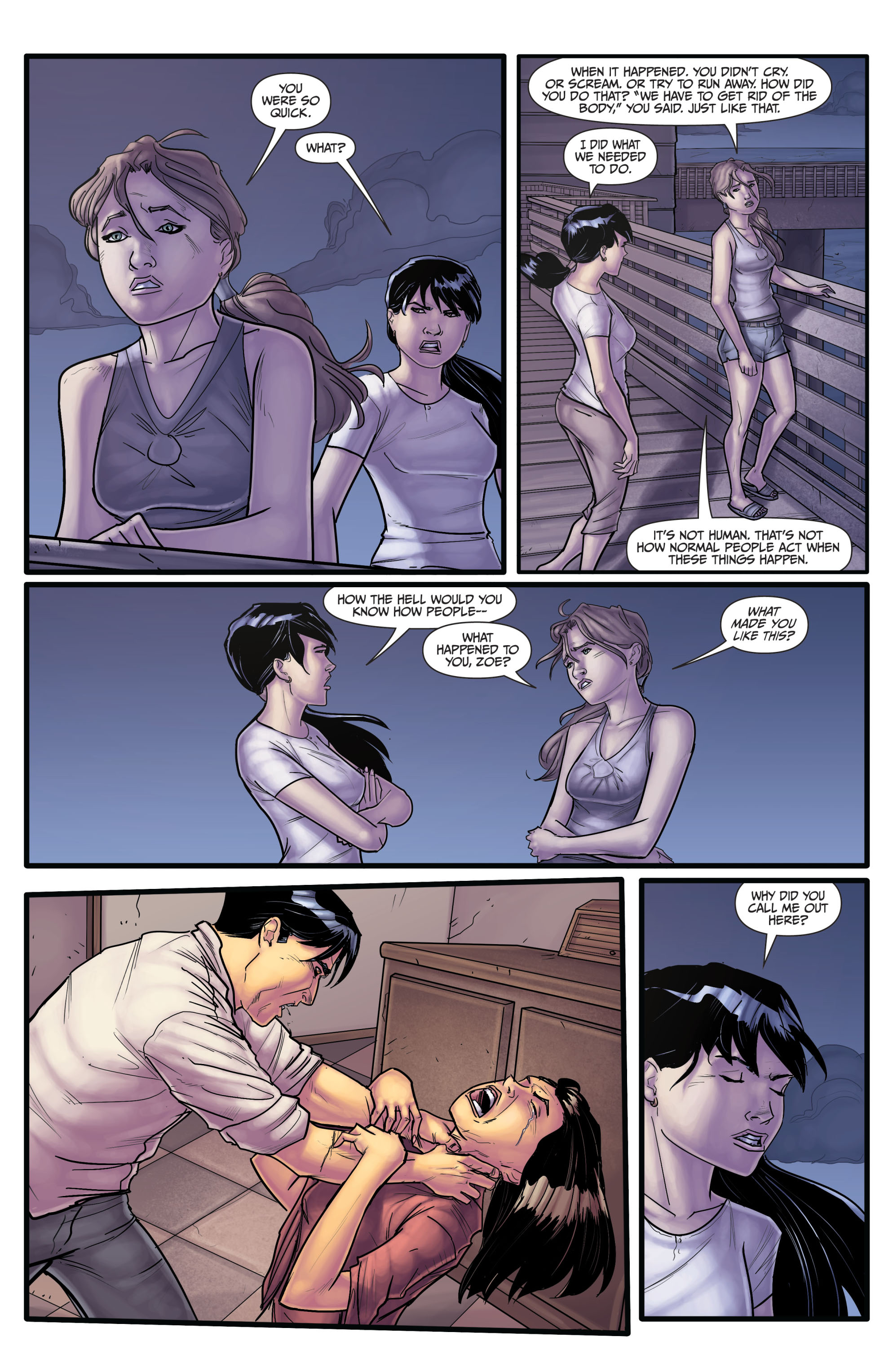 Read online Morning Glories comic -  Issue #15 - 23