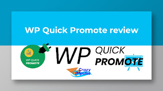  WP Quick Promote review 