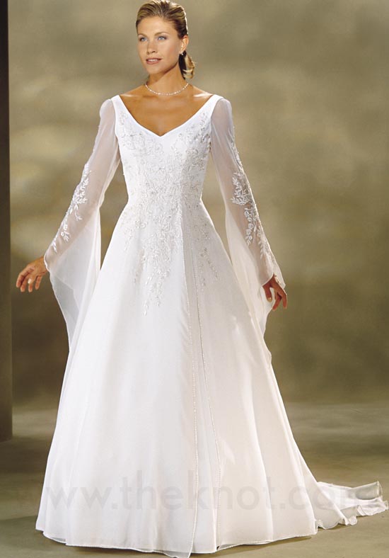 Wedding Dresses with Soft Sleeves from Spring 2012 Bridal Fashion Week