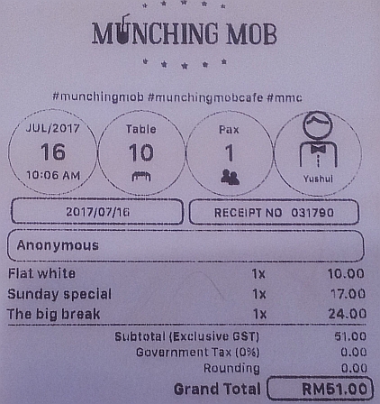 Munching Mob Cafe - Old Klang Road - Cafe Culture