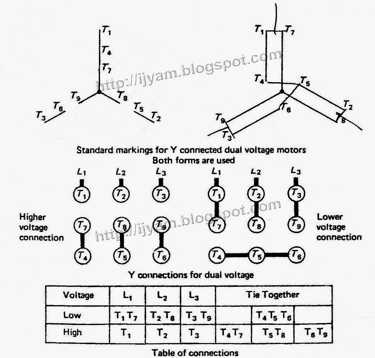 3 Phase Motor Wiring Diagram 6 Wire - Collection - Wiring