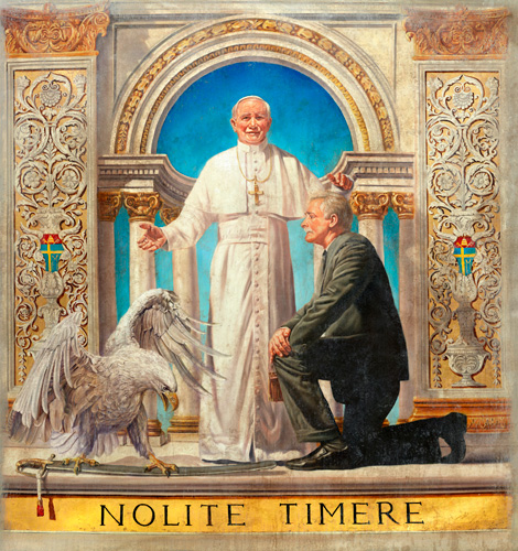 Papa Wojtyła back in Vatican with Tomasz Rut | Tutt'Art@ | Pittura ...