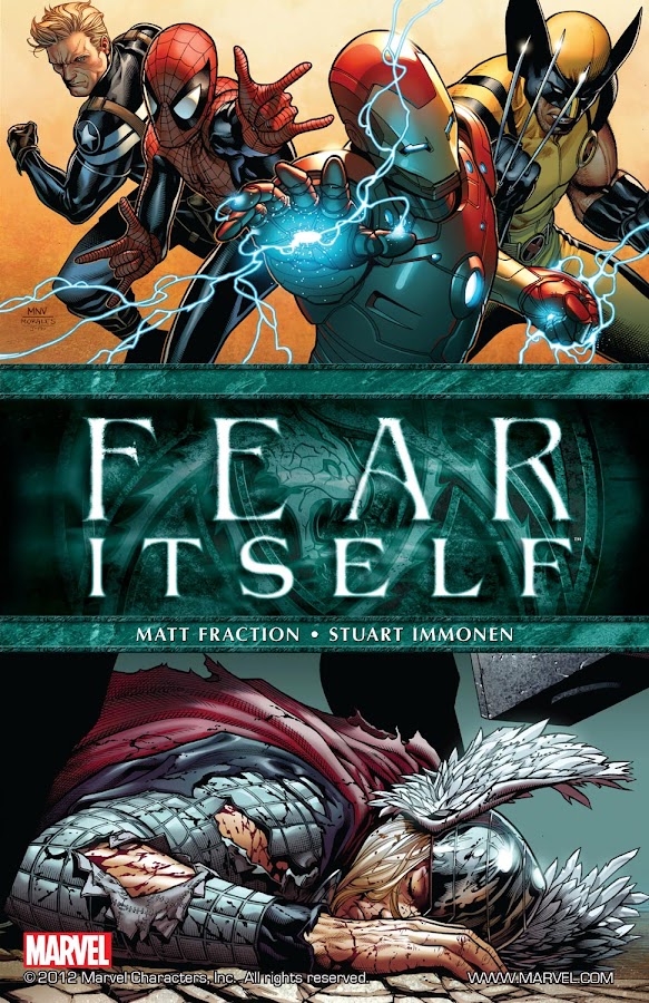 Fear Itself Comics Cover fear itself marvel