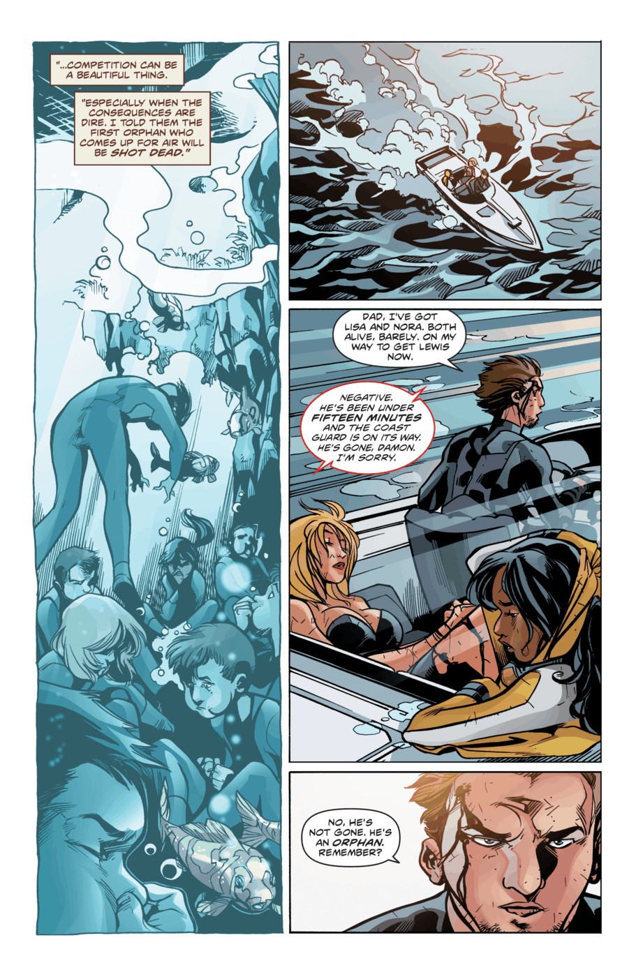 Read online Protocol: Orphans comic -  Issue #3 - 17