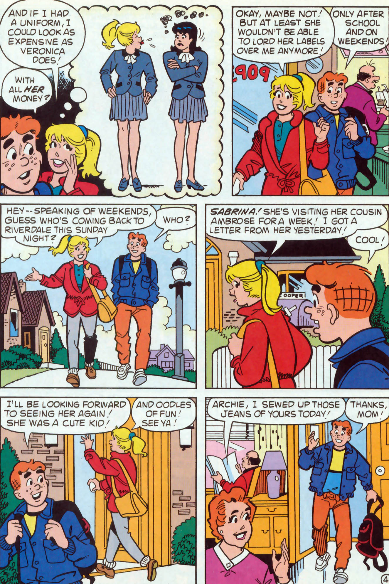 Read online Archie (1960) comic -  Issue #467 - 5