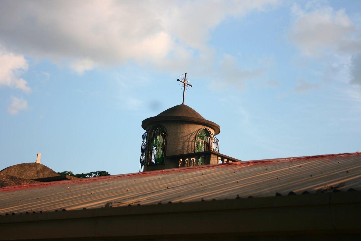 Roof of the Chapel of St. Pancratius inside La Loma Cemetery