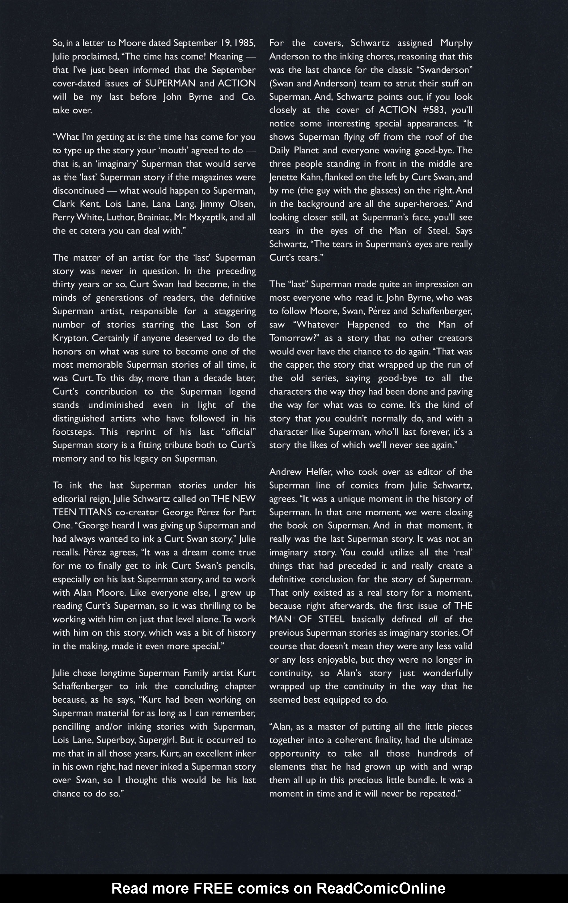 Read online Superman: Whatever Happened to the Man of Tomorrow? comic -  Issue # TPB - 7