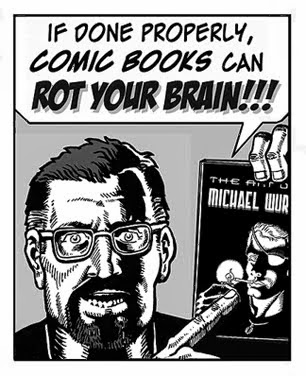 COMICS CAN ROT YOUR BRAIN!