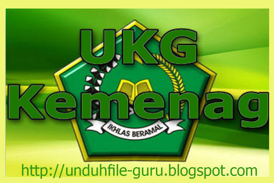 Download [12] file Soal Latihan UKG 2015 Kemenag Contoh