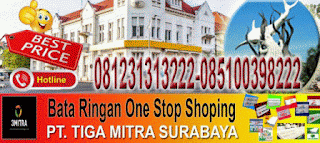 harga bata ringan 2019 di Surabaya, Sidoarjo, Gresik