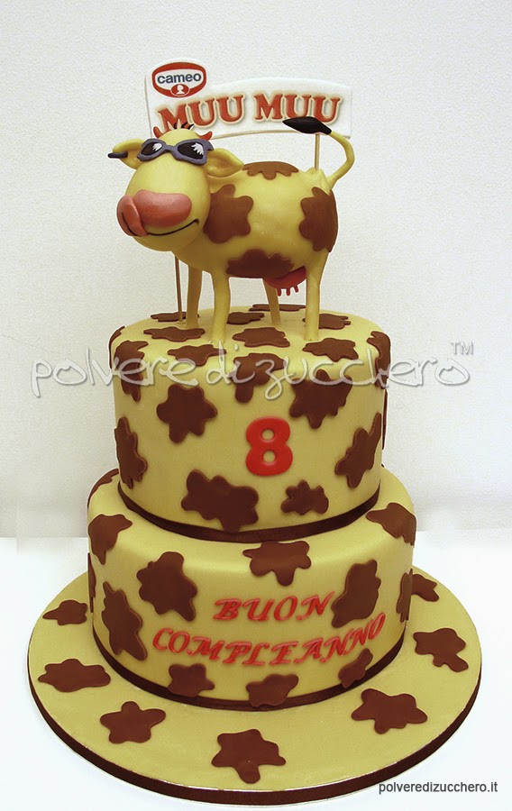 la torta per l'8° compleanno di muu muu cameo #augurimuumuuxail