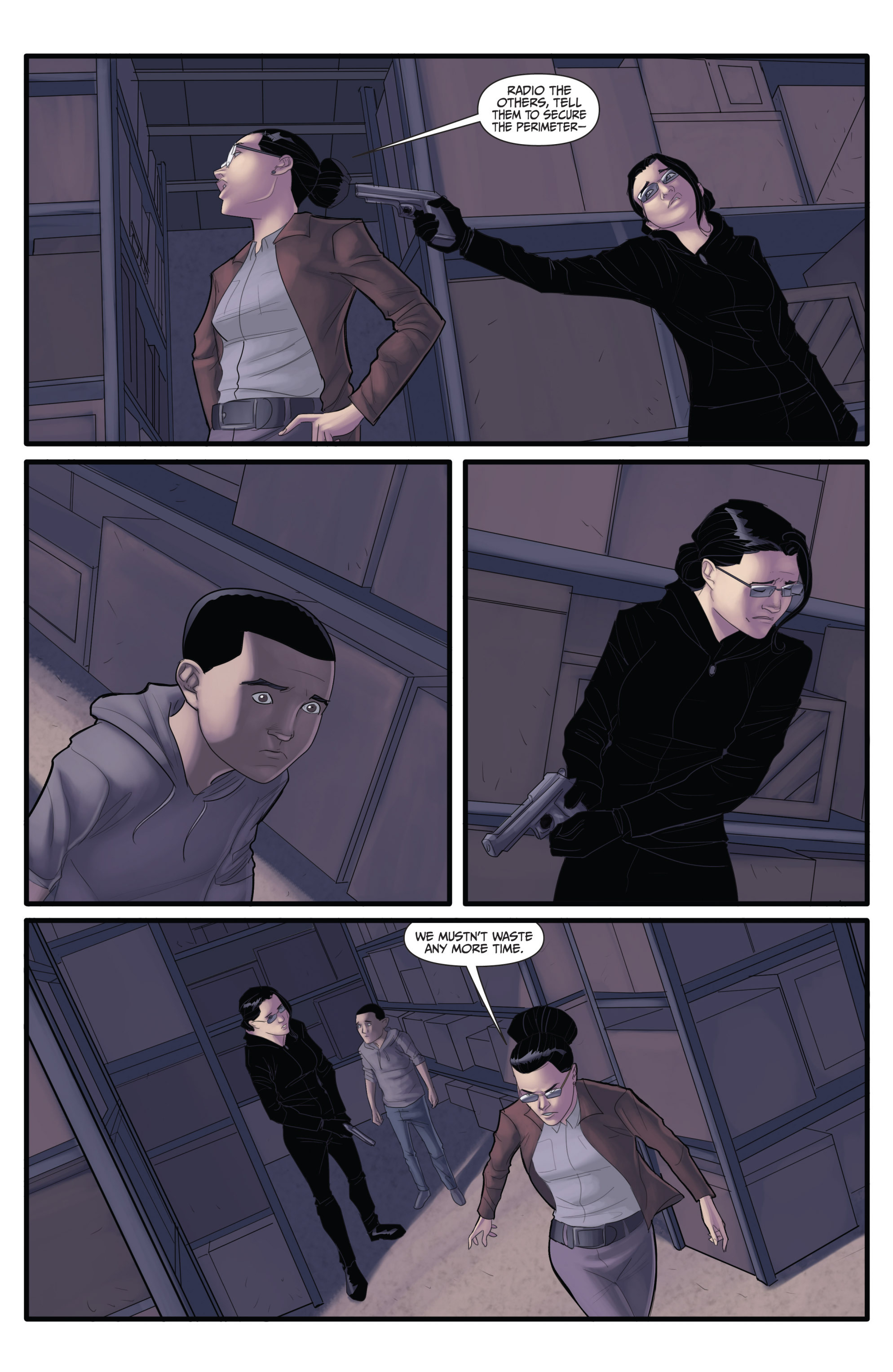 Read online Morning Glories comic -  Issue #35 - 14