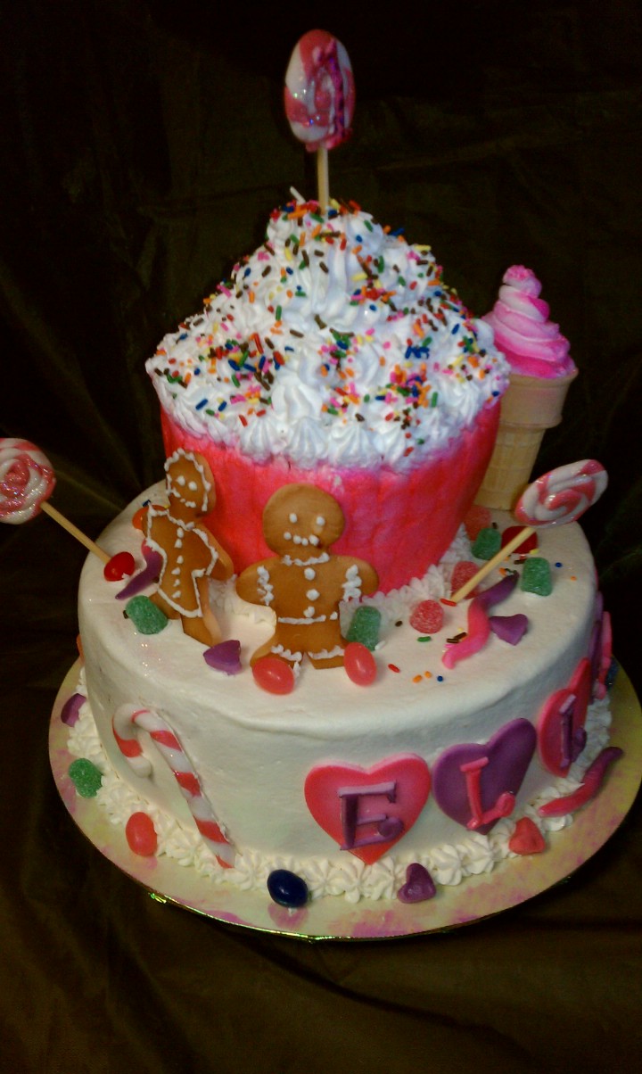 Tasty Pastry Cakes and More Candy Covered Cake