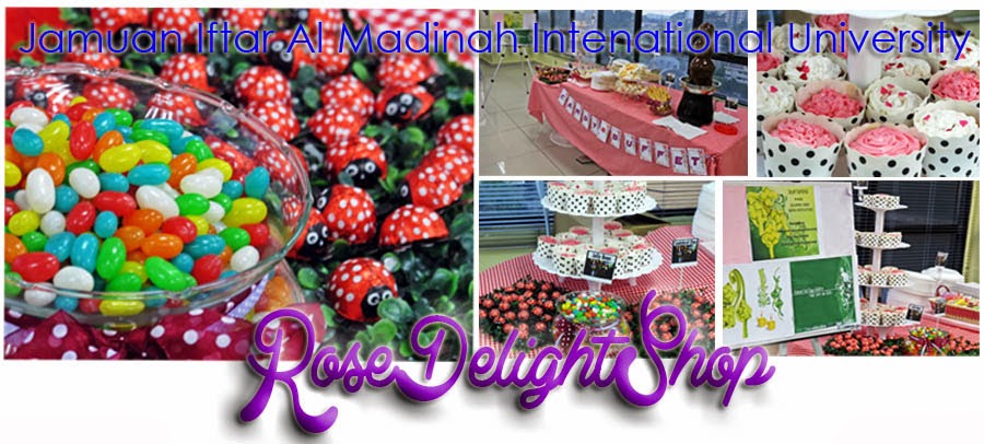 RoseDelightShop & Mr Chocolate Fountain : Candy Buffet Pakej 2015