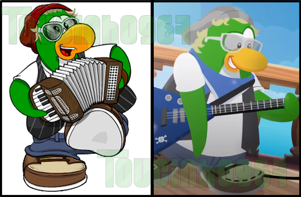 Supremacia Club Penguin Penguin Band Anchors Aweigh
