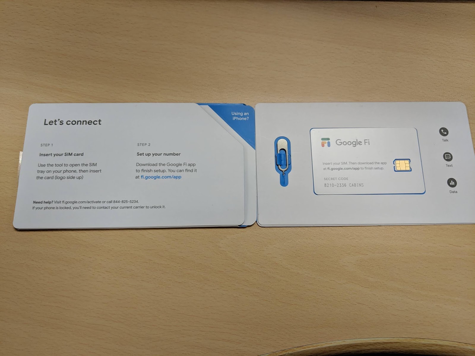 留下的足跡 [開箱] Google Fi sim card