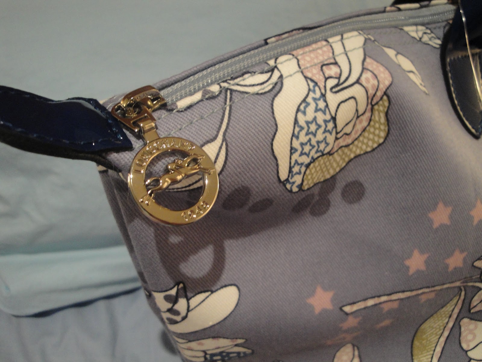 Daphne's Bag Treasures Longchamp Limited Edition FLOWER Tote