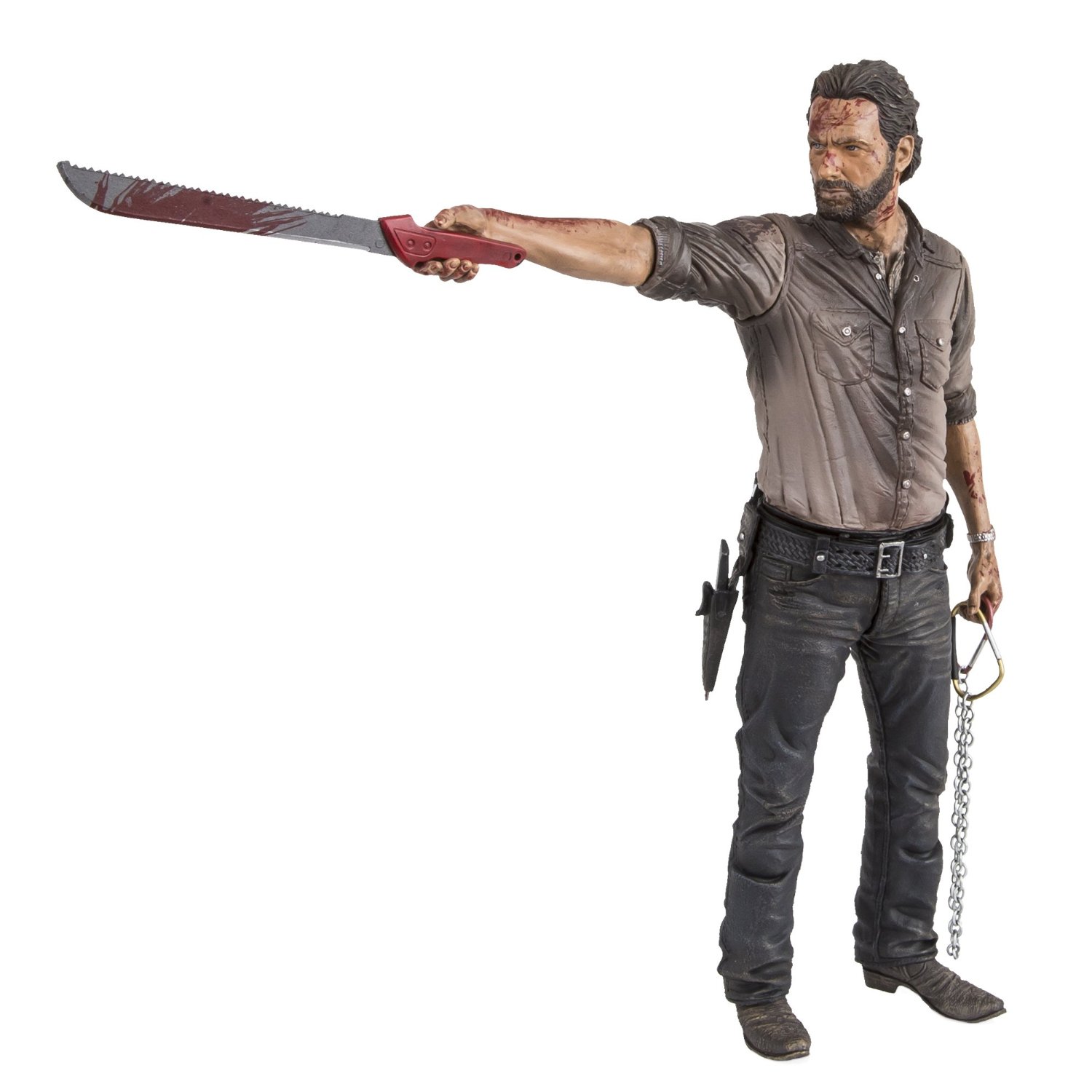 Collectible Time #53: McFarlane Walking Dead New Rick Grimes 10" Figur...
