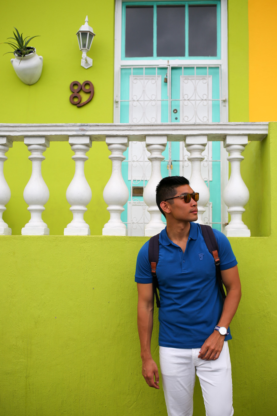Bo-Kaap, Levitate Style, Travel, Menswear, Cape Town, What to Wear, Versace Polo