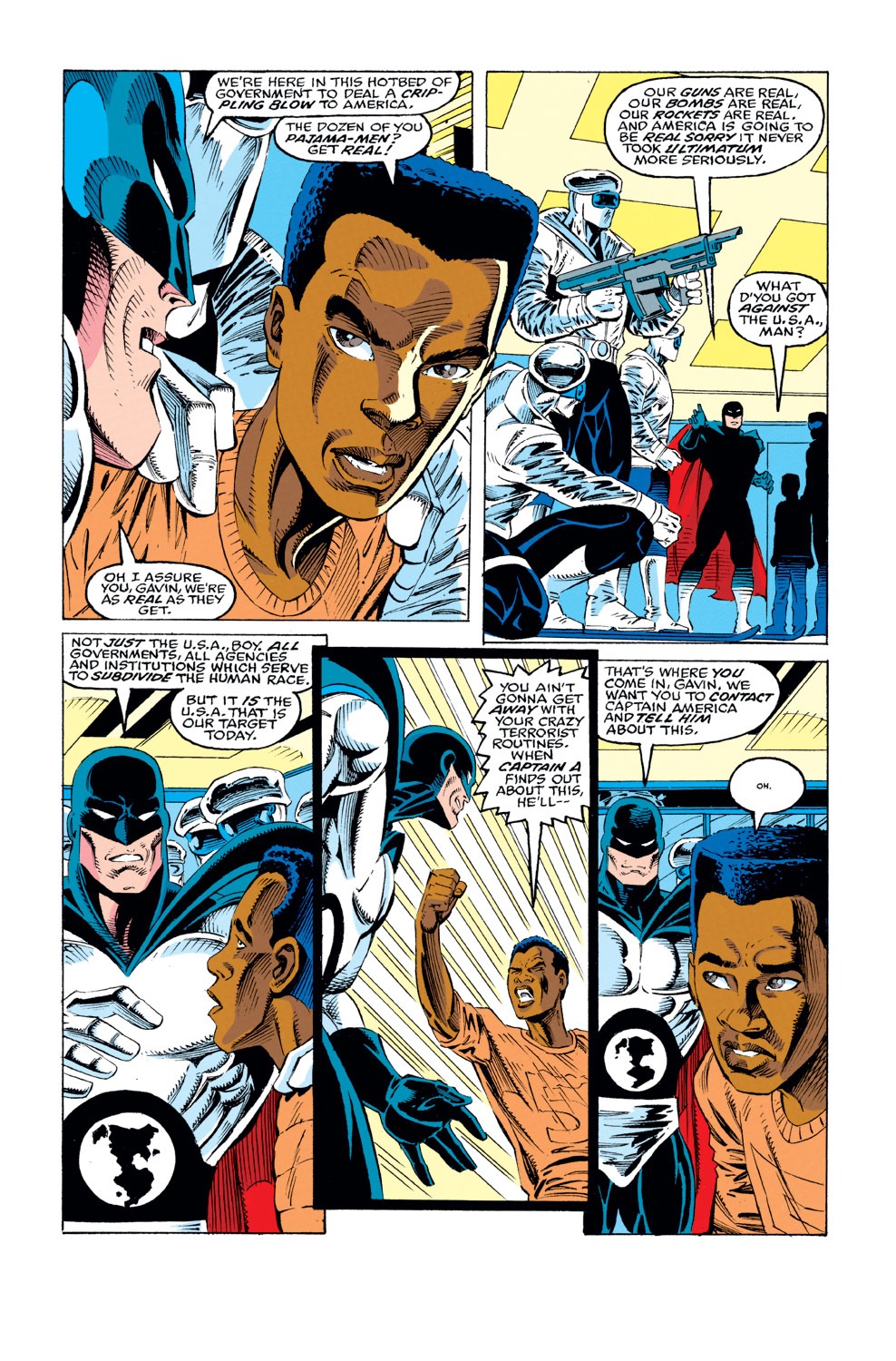 Captain America (1968) Issue #438 #388 - English 6