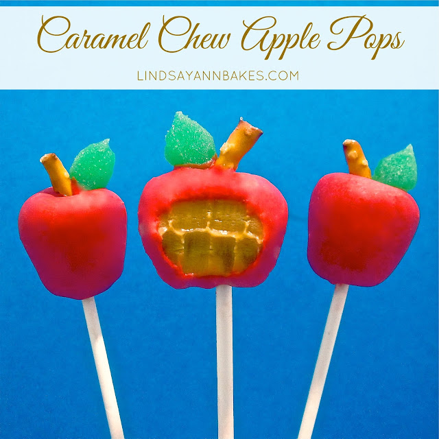 Caramel Chew Apple Pops The Lindsay Ann