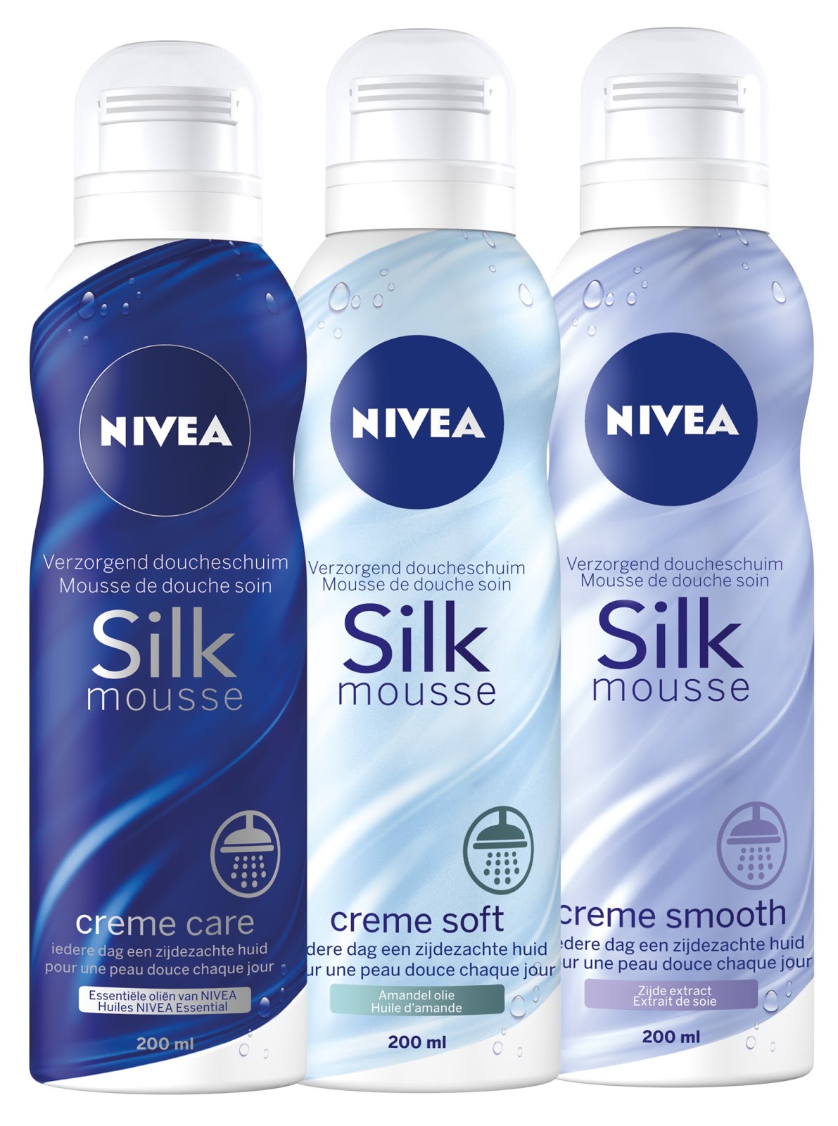 Jamelle NIVEA Shower Silk Mousse!