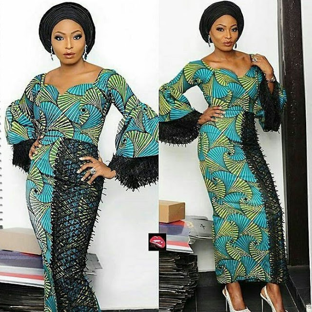 Fashion Trends: Latest Ankara long gown dresses 2017 | OD9JASTYLES
