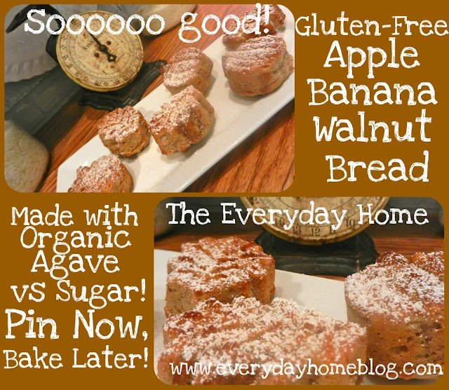 Banana Bread, Baking, Gluten Free, Walnuts, Fall Desserts
