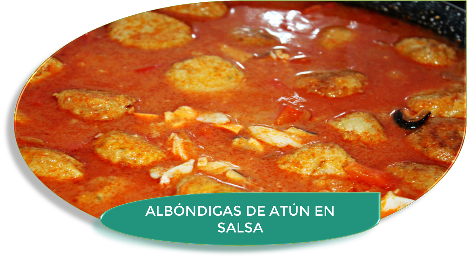 ALBÓNDIGAS DE ATÚN EN SALSA MARINERA