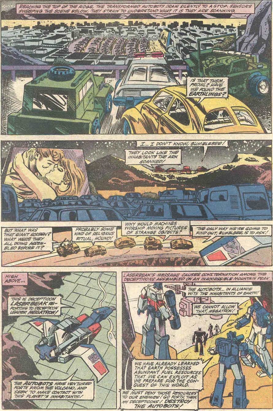 Read online The Transformers (1984) comic -  Issue #1 - 20