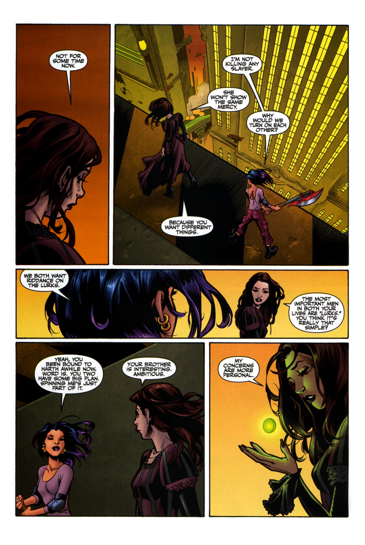 Read online Buffy the Vampire Slayer Season Eight comic -  Issue #18 - 21