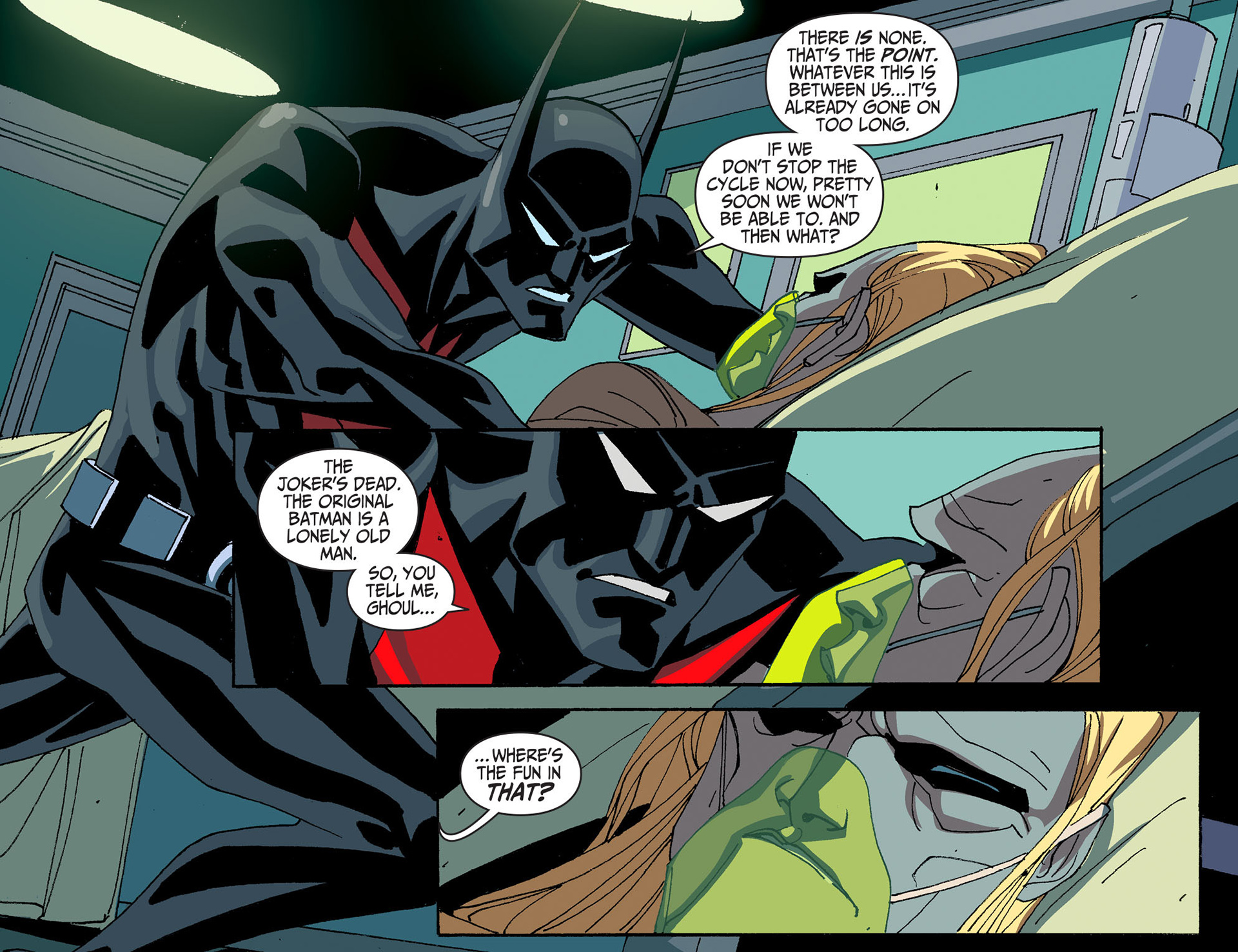 Read online Batman Beyond 2.0 comic -  Issue #38 - 16