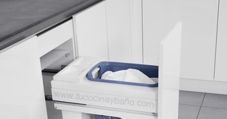 Tolva Laundry para mueble 40 | tu Cocina y Baño