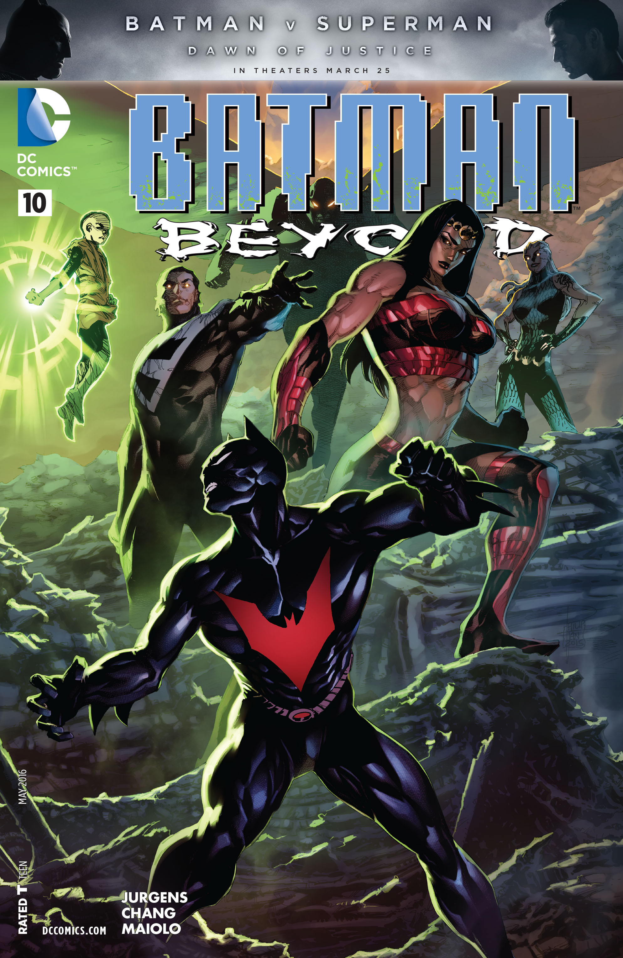 Read online Batman Beyond (2015) comic -  Issue #10 - 1