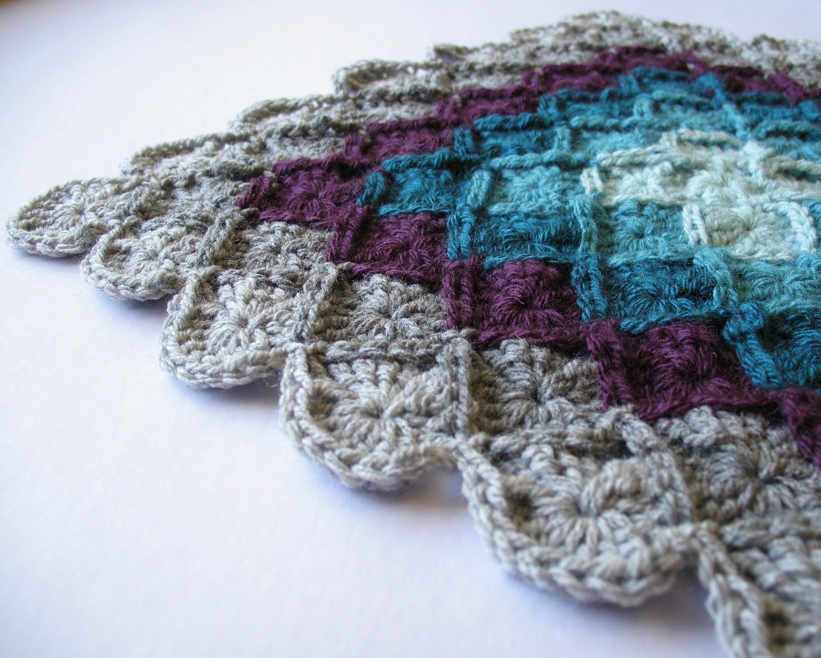 eclectic me wool eater blanket CAL....