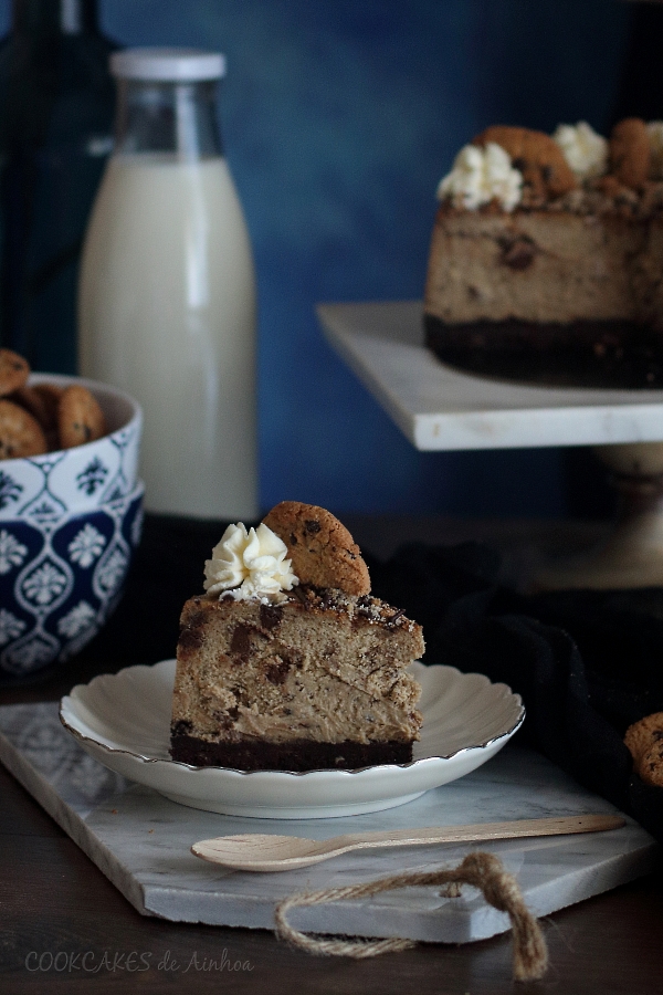 Cheesecake de Chips Ahoy. Cookcakes de Ainhoa