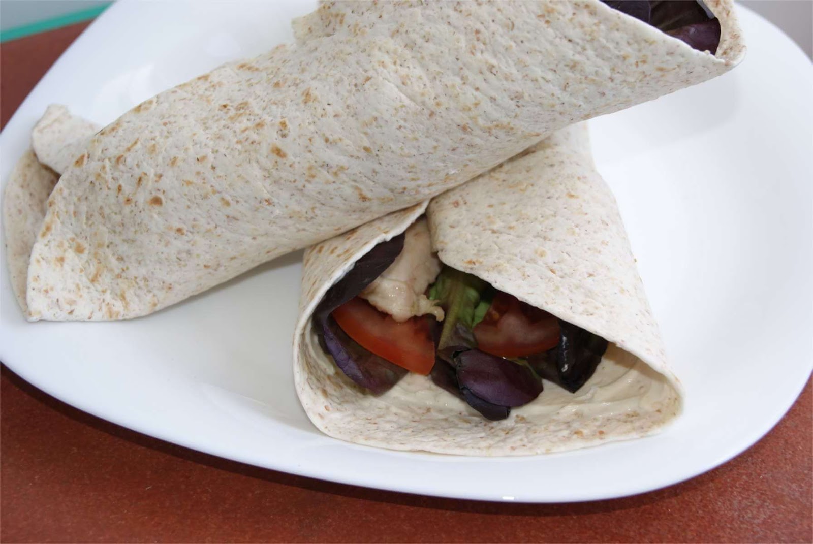 Receta de wraps de pavo y crema de queso a la miel ¡Qué rico!