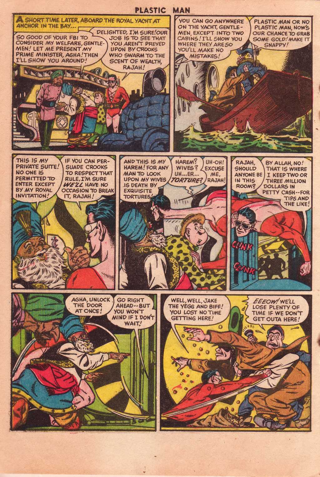 Read online Plastic Man (1943) comic -  Issue #41 - 29