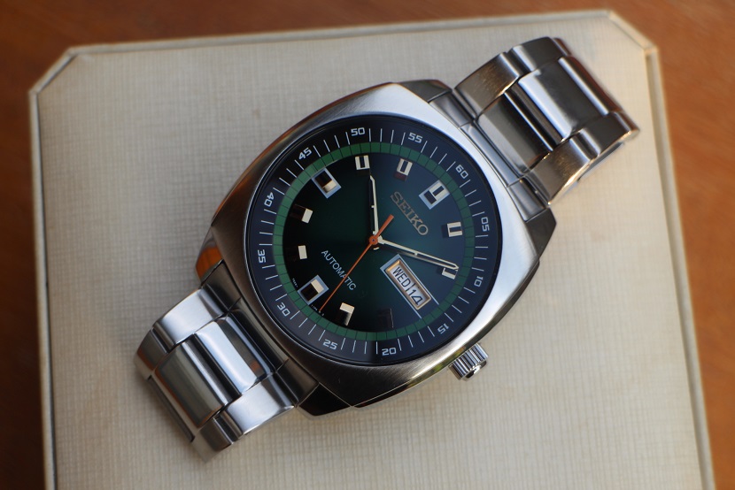 Jam tangan for sale: SEIKO Recraft Automatic Green Dial SNKMN97 (SOLD)